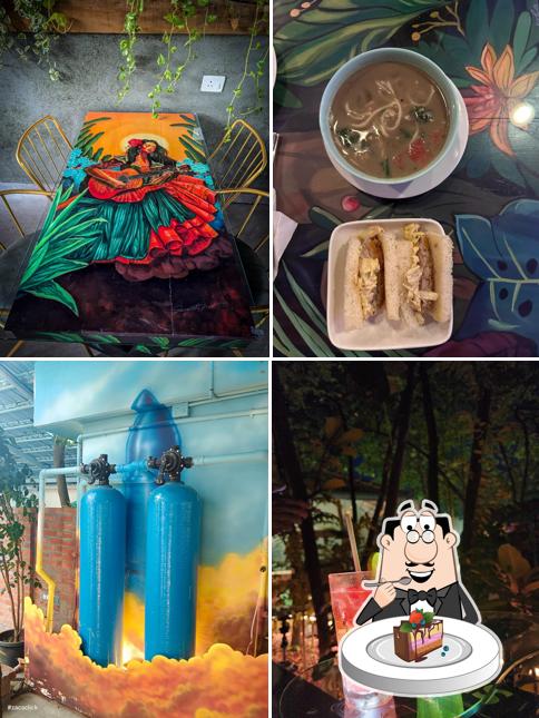 Chocolate cake at hidDen