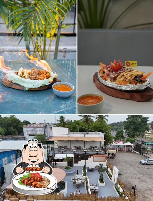 Take a look at the picture depicting food and exterior at Size Zero Cafe Restro