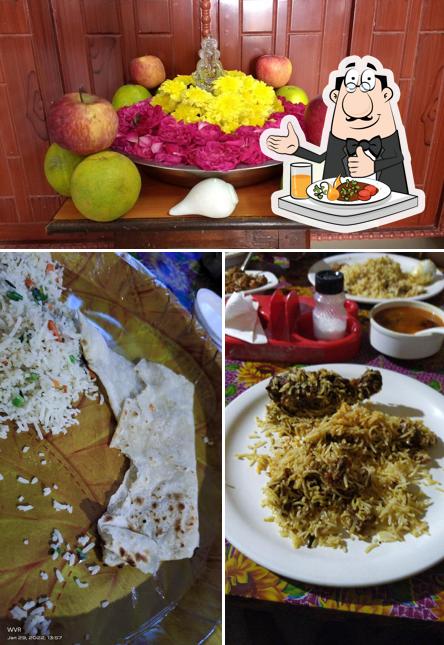 Food at Srinivasa Family Restaurant