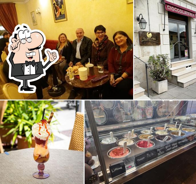 Gli interni di La Dolce Vita