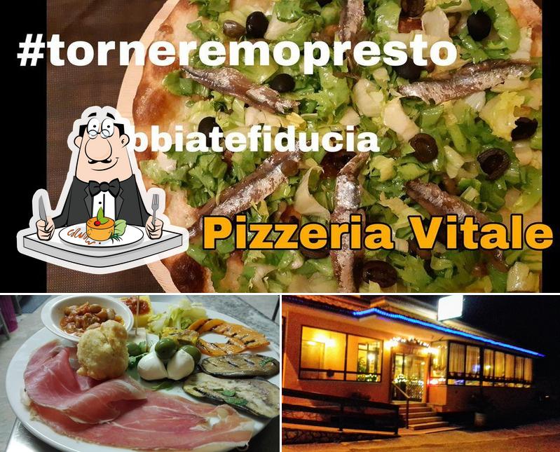 La immagine della cibo e esterno di Pizzeria Vitale