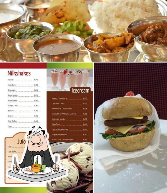 Food at Niche Cafe