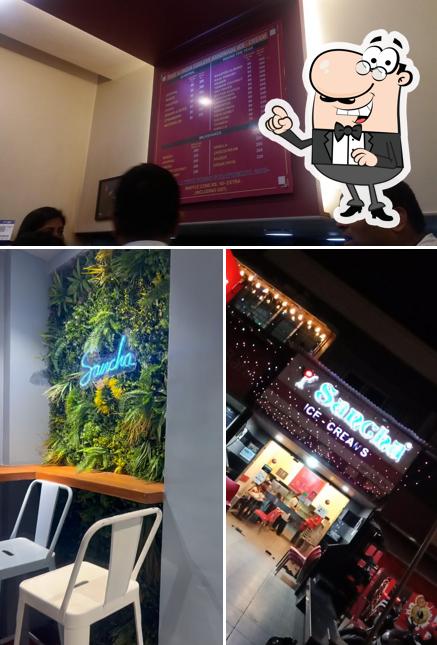 Check out how Sancha Ice Creams looks inside