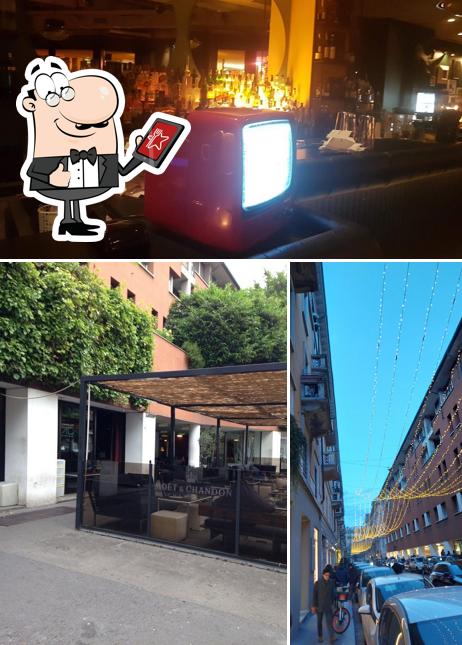 Gli esterni di Fashion Cafè