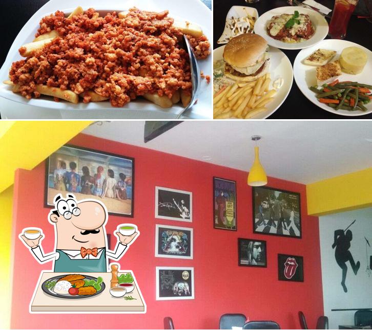 The restaurant's food and interior