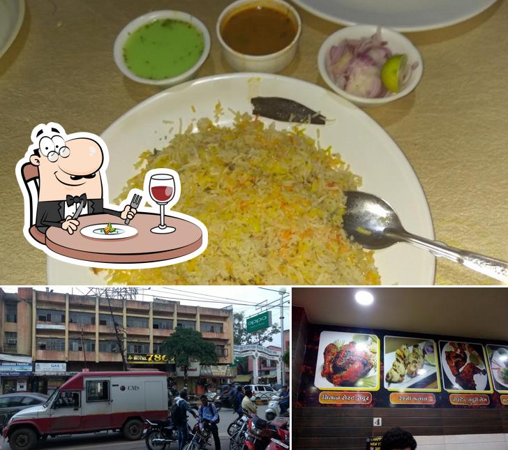 Meals at HOTEL 786 Bilaspur (since 1996)The Real Taste Of Non-veg