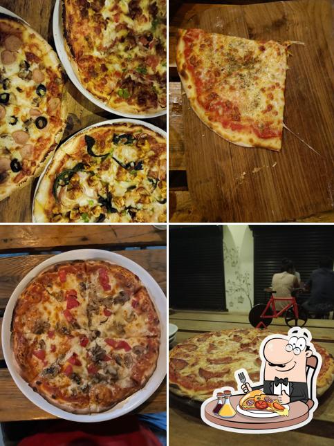 Pick pizza at Laxmee Pizza