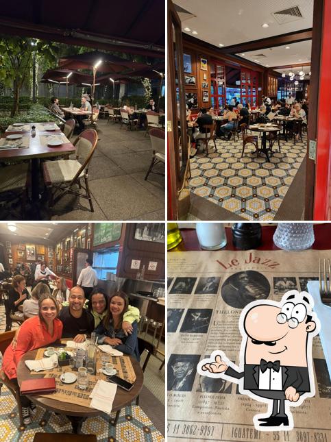 Veja imagens do interior do Le Jazz Brasserie