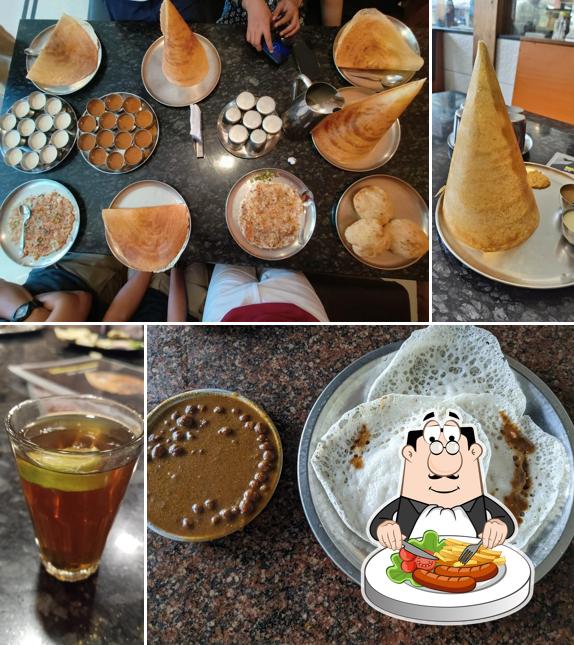 Meals at Maheswaras Vegetarian Restaurant