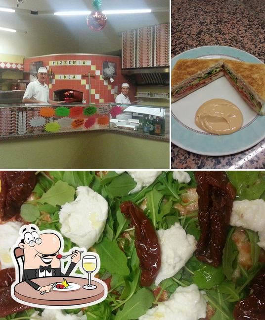 Guarda la foto che presenta la cibo e interni di NEW IDEA PIZZA