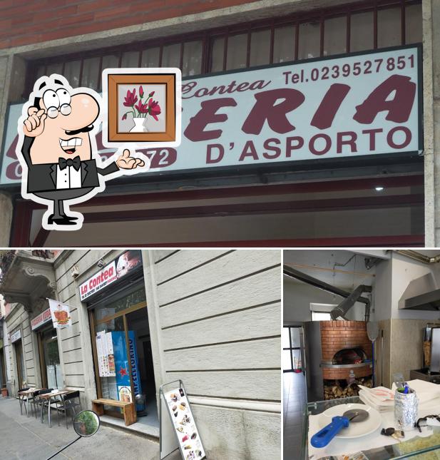 Dai un’occhiata alla foto che presenta la interni e esterno di La contea
