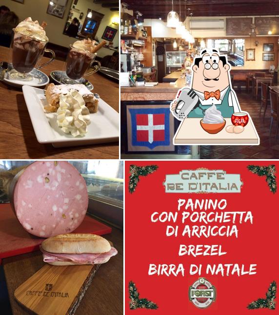 Caffè Re d'Italia propone un'ampia selezione di dolci
