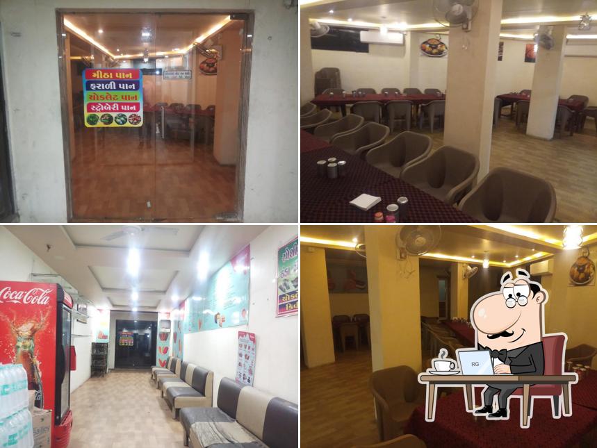 Check out how Hotel Moti hariom wala looks inside