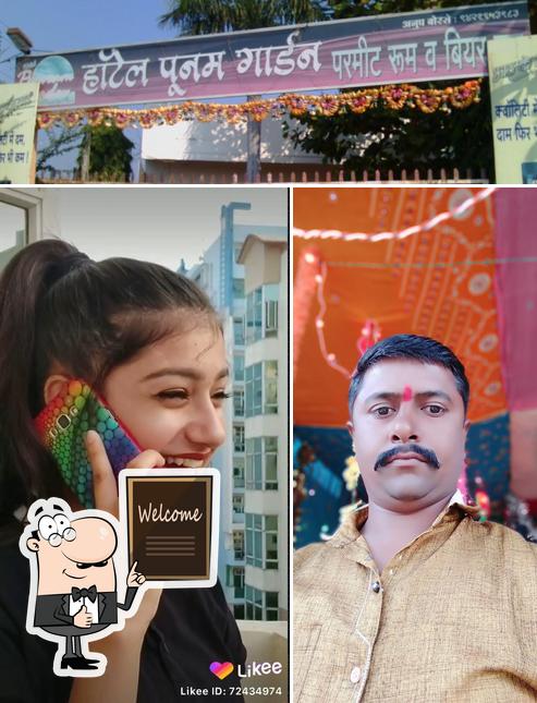 Look at the image of Hotel Poonam Garden, permit room beer bar