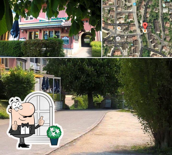 Gli esterni di Kaffi Brüggli