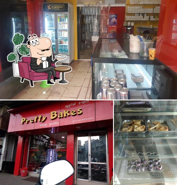 The interior of Pretty Bakes