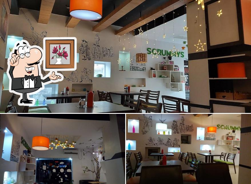 The interior of Scrummys Kharagpur