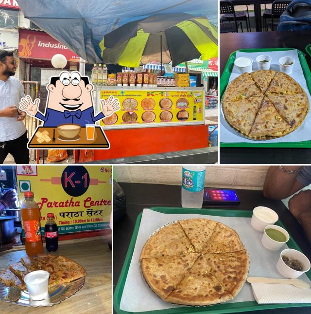 Food at Shree K-1 Paratha