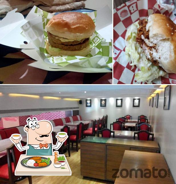 The picture of The Burger Barn Cafe’s food and interior
