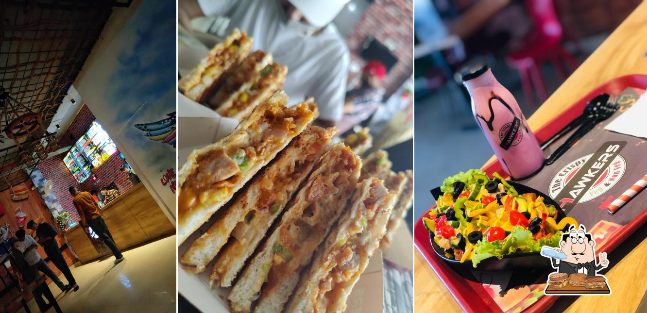 Grab a sandwich at The crispy Hawkers