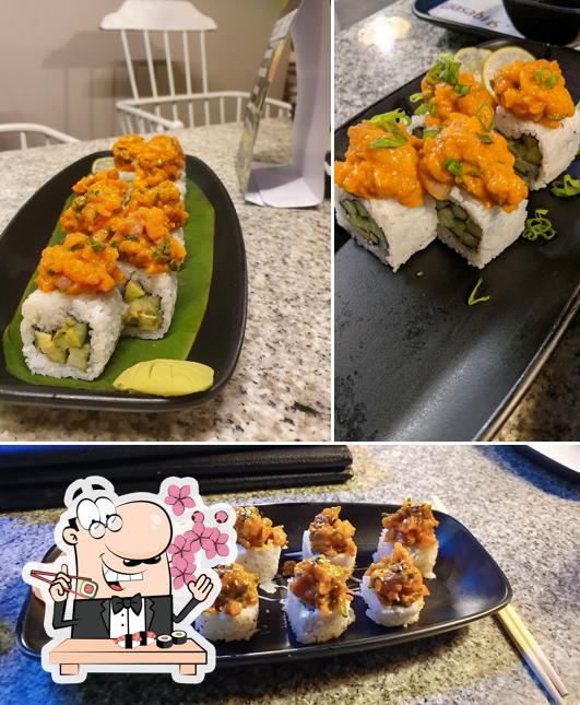 Order different sushi options