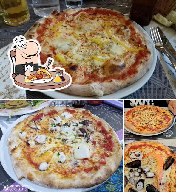 Prenditi tra le svariate varianti di pizza