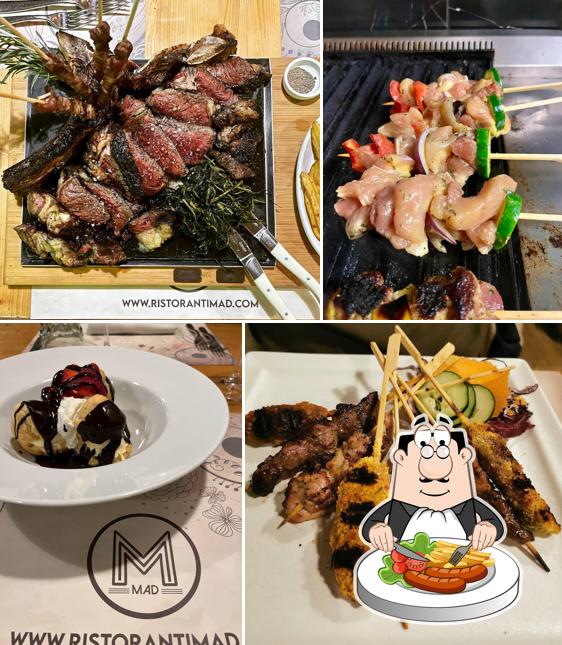 Cibo al Ristorante Mad Cow