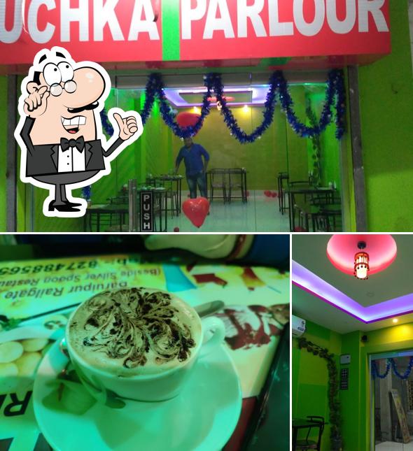 The interior of Fuchka Parlour