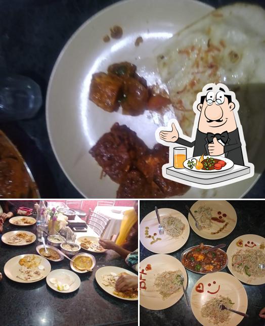 Food at Dawat Family Restaurant