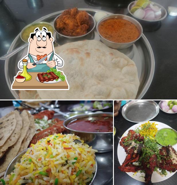 Baby back ribs at Hotel Sangam Jath