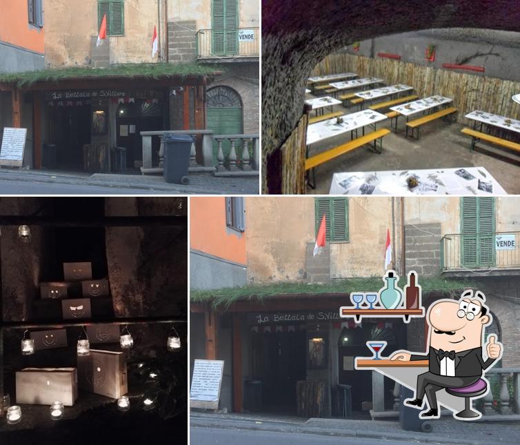 Gli interni di La Bettala