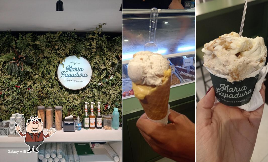 Sorvete em Maria Rapadura Gelato e Tartes