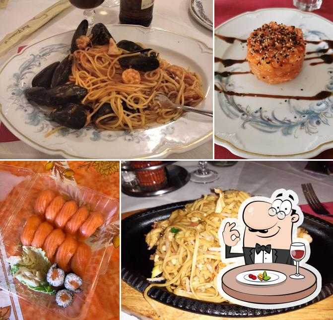 Platti al Pizzeria Giardino d'Oriente