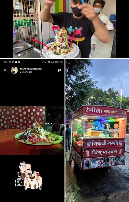 Food at Rangila Gola