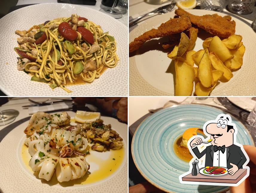 Cibo al Ristorante Pesce D'Aprile