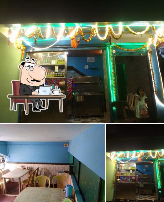 The interior of Shree Durgadevi Food Corner