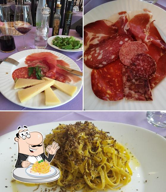 Spaghetti alla carbonara al Ristorante Il Tartufo