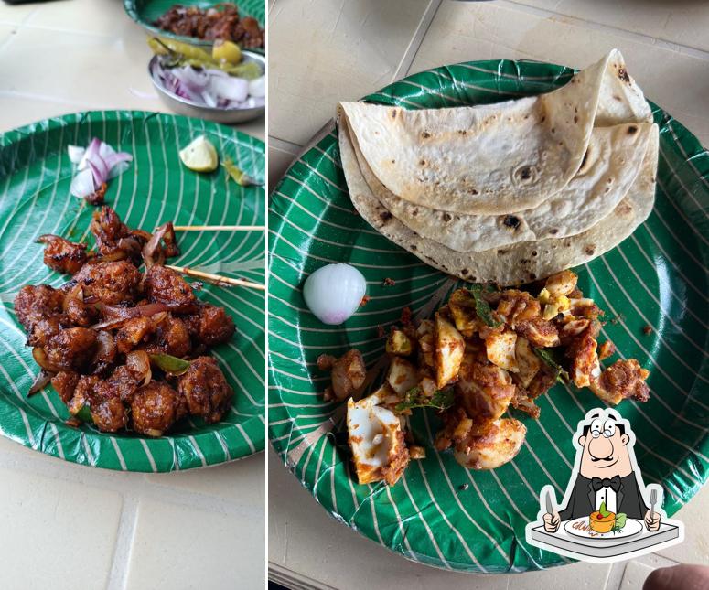 Food at Sri Venkata Chalapathi Dhaba