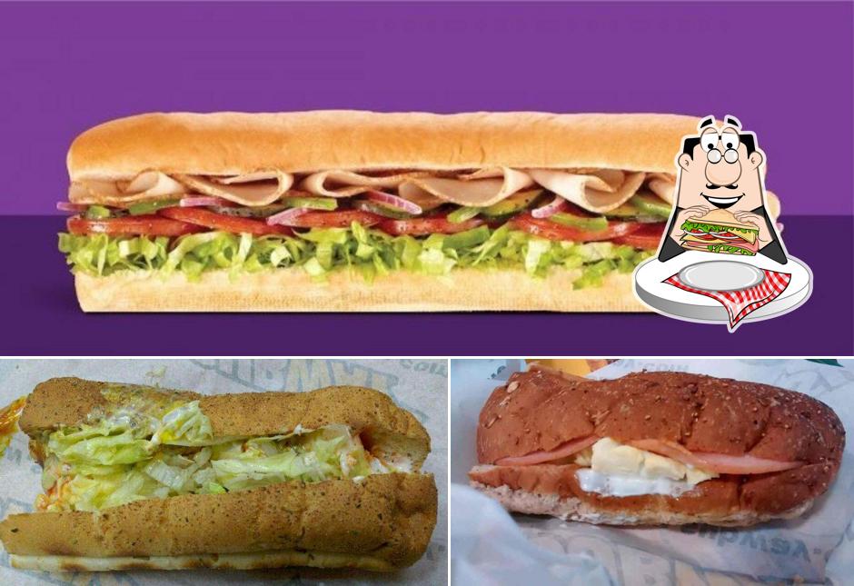 Taste one of the sandwiches available at Subway