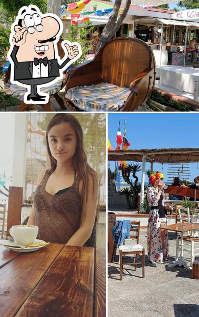 Gli interni di Surf Bar