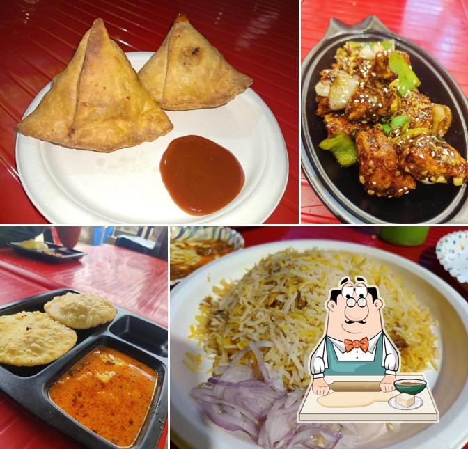 Samosa at Aladdin Biryani ( Court More )