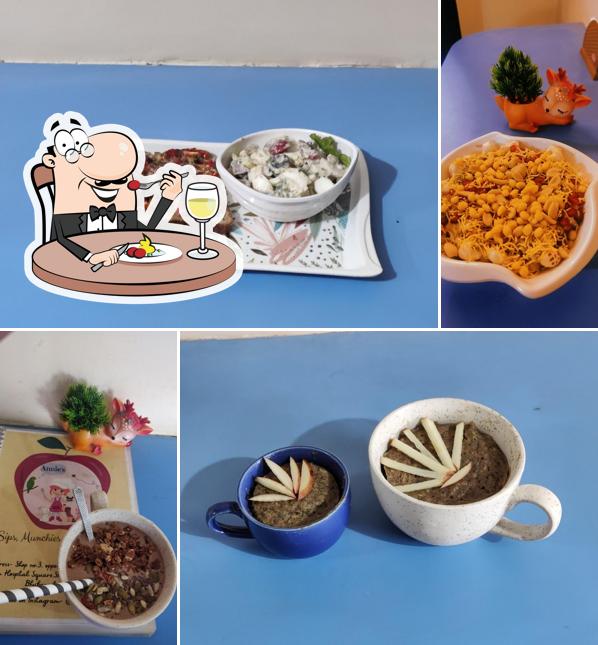 Food at Annie's Cafe
