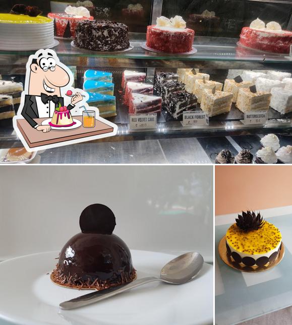 THE BAKE ART provides a selection of desserts