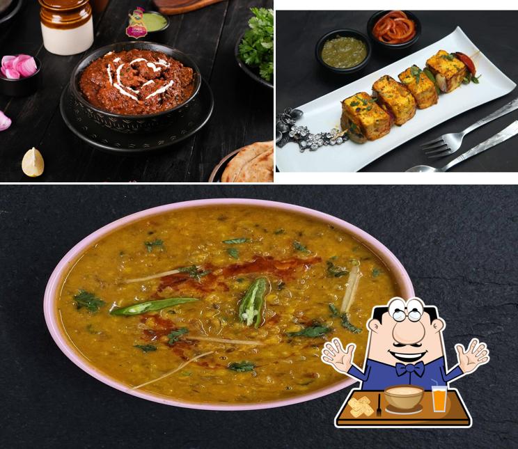 The restaurant's food and beverage