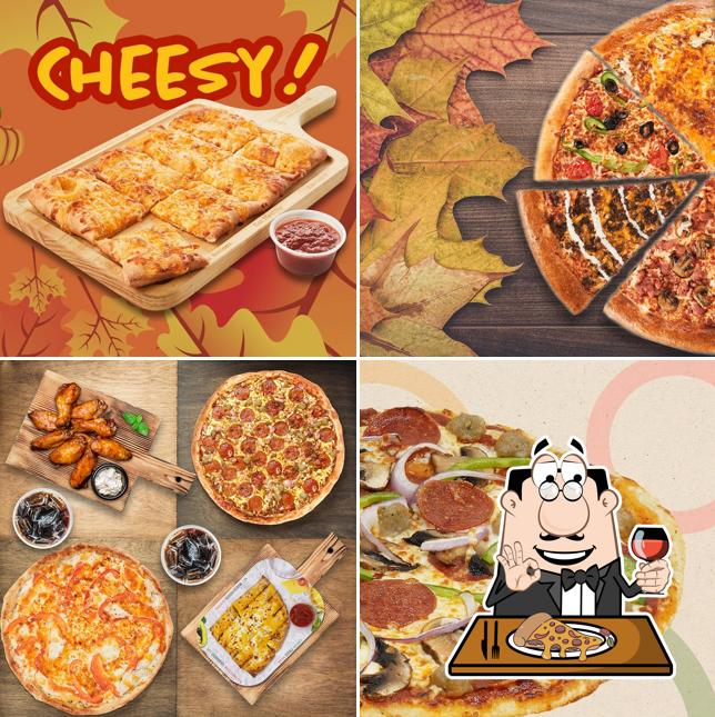 Commandez de nombreux genres de pizzas