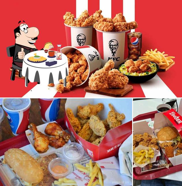 Try out one of the burgers served at KFC
