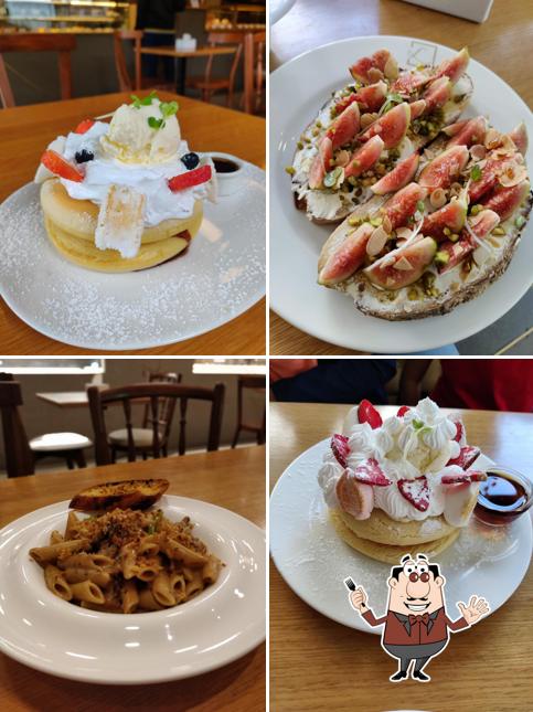 Food at Lavonne Café