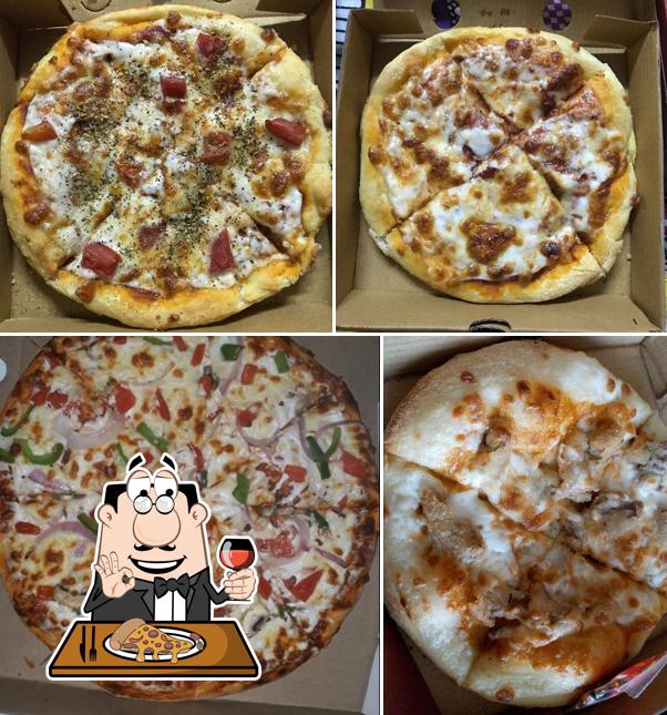 Pick pizza at Pizza King