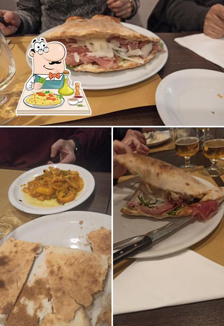 Platti al Pizzeria Marina