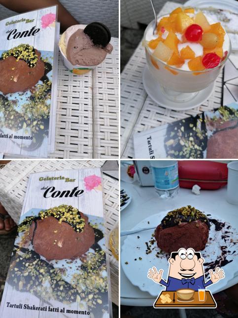 Mousse al cioccolato al Bar il conte